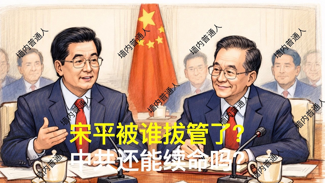 宋平被谁拔管了？中共还能续命吗？｜胡锦涛｜温家宝｜刘源｜邓朴方｜汪洋｜胡春华｜党中央决策议事协调机构