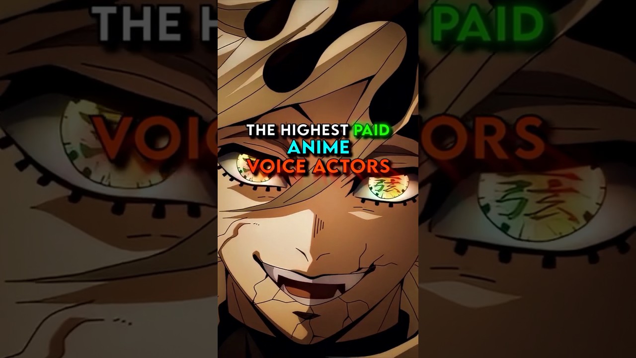The Highest Paid Anime VA
