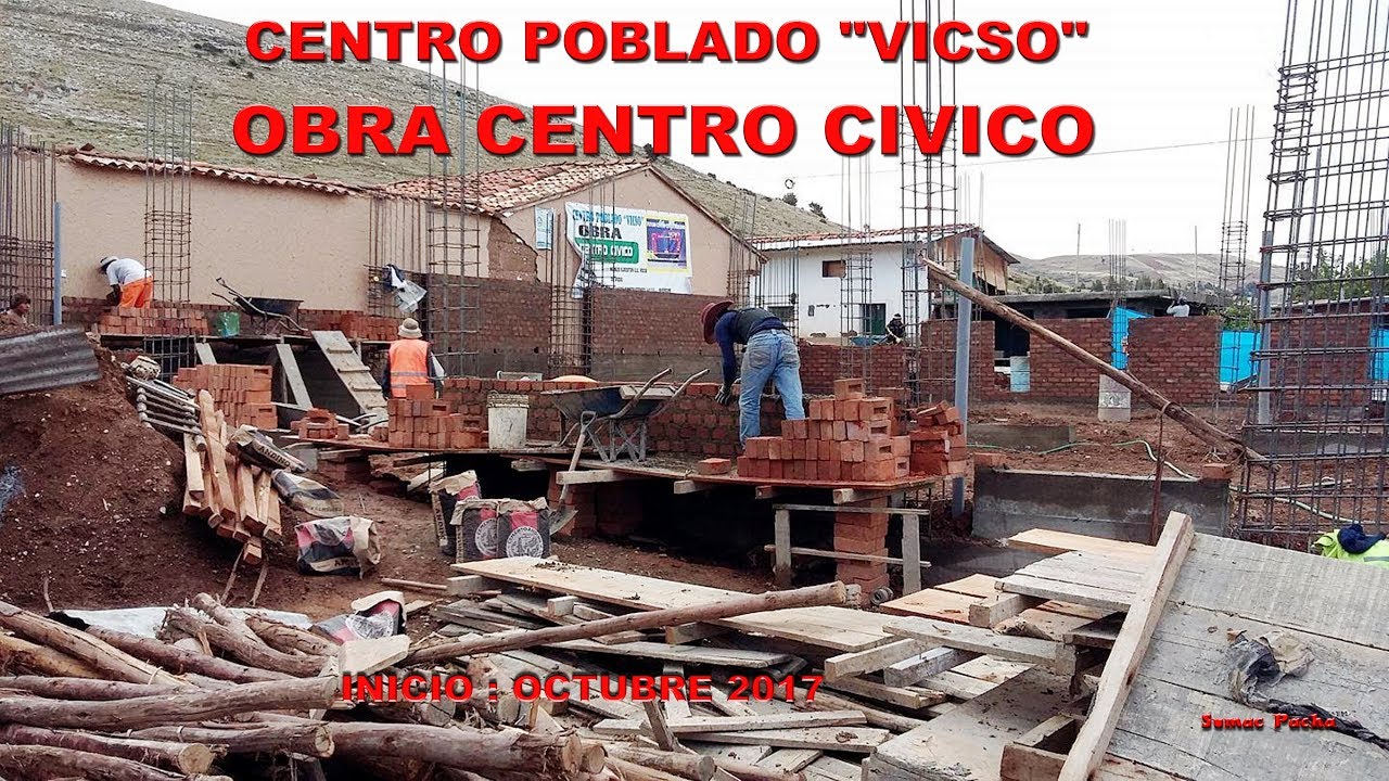 Obra del Centro Civico de Vicso