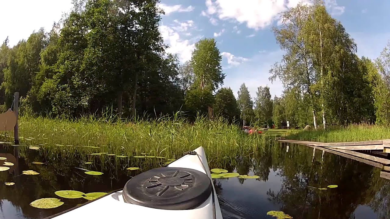 Kayaking in Finland