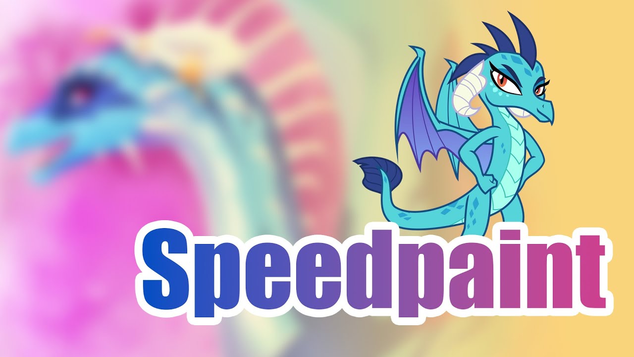 [MLP/dragon speedpaint] Ember