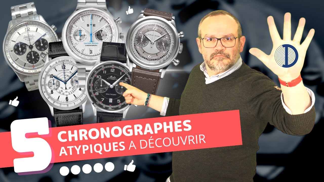 😎 TOP 5 CHRONOS ATYPIQUES À DÉCOUVRIR… FURLAN MARRI, PAUL PICOT, MIDO, SYE, DAN HENRY | 5HZ (E3)