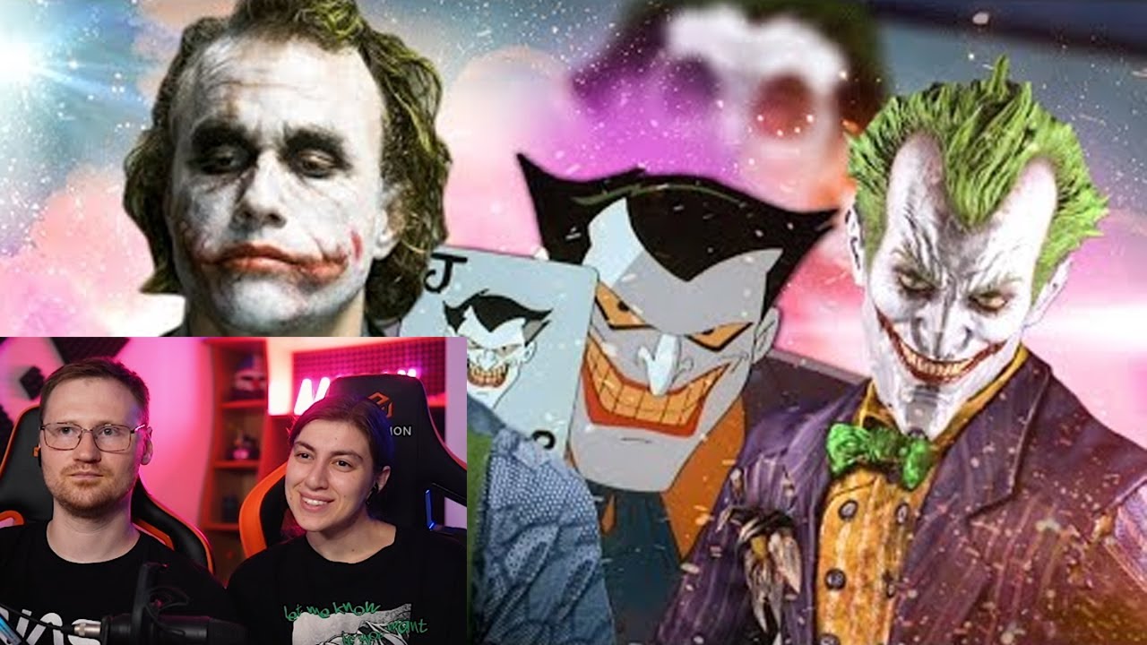 Реакция на Топ 10 Лучших Образов Джокера
