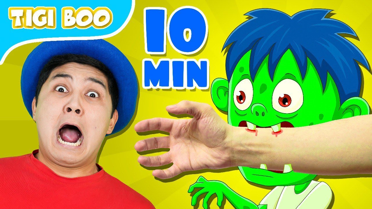 Zombie Zombie Kids Song | Tigi Boo Nursery Rhymes