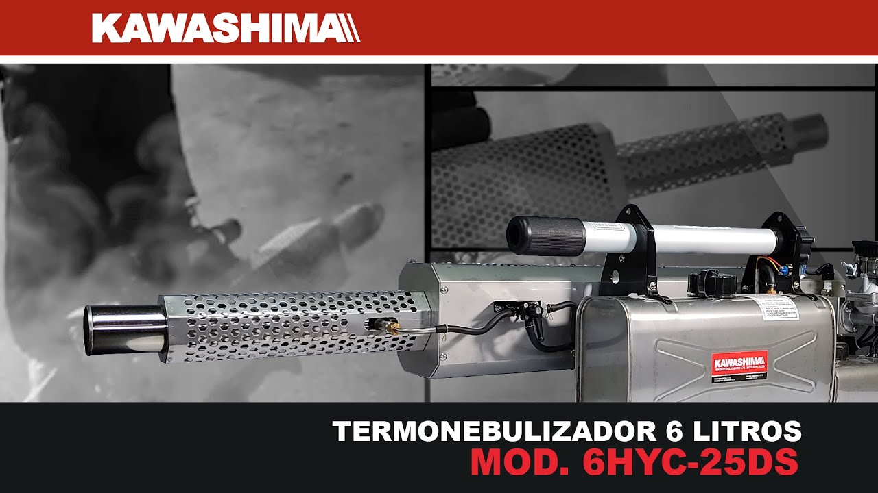 TERMONEBULIZADOR KAWASHIMA / 6 LITROS - MOD. 6HYC-25DS