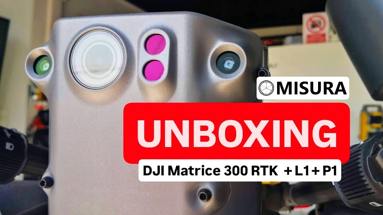 [UNBOXING 2025]🐉 DJI Enterprise Matrice 300 RTK 👉 LiDAR Zenmuse L1 y Fotogrametría Zenmuse P1