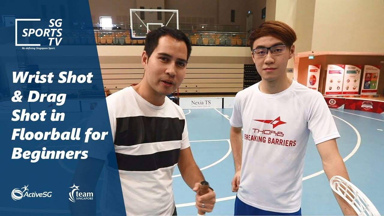 #Floorball101: How to shoot in floorball [wrist shot, drag shot]