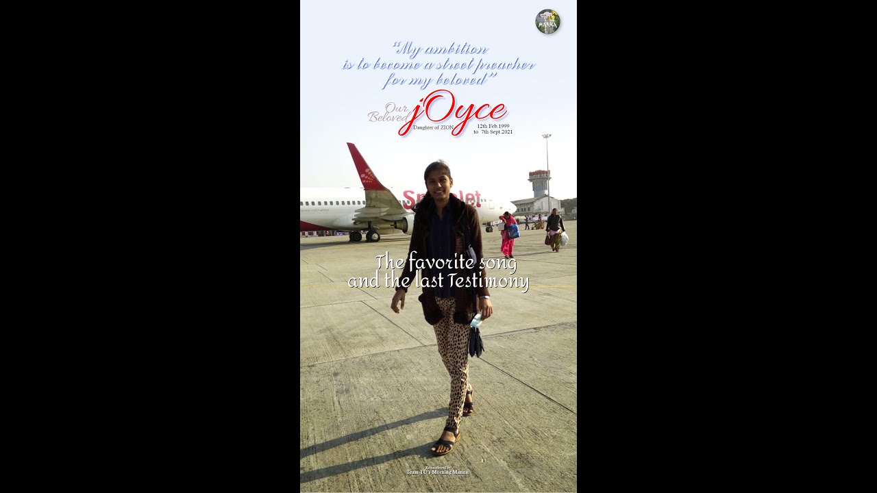 HER FAVORITE SONG and THE LAST TESTIMONY - Remembering JOYCE | #MorningMannaMUSIC | a JO's creation
