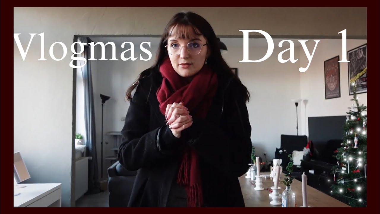 Weihnachtsdeko, Adventskalender selber machen und cozy days at home 🎄| Vlogmas Day 1