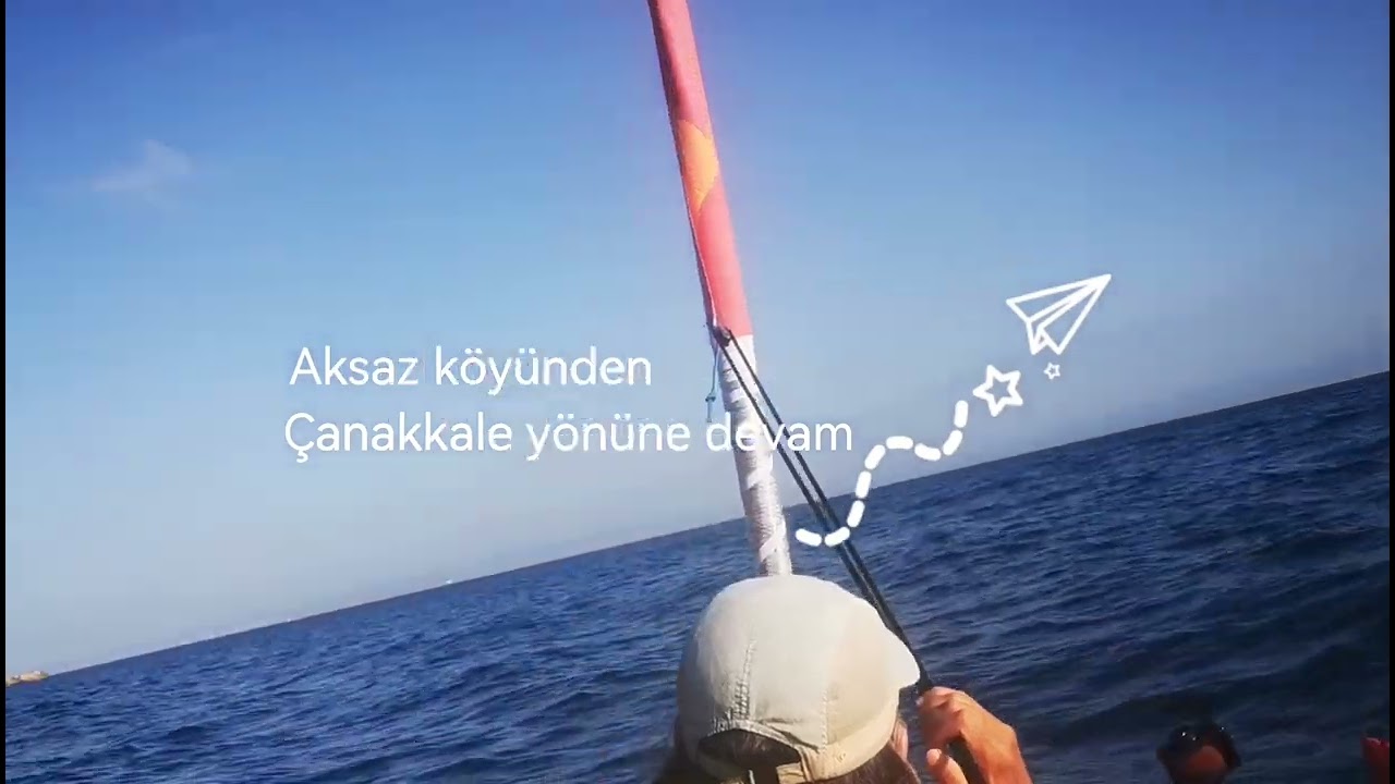 Erdek-Narlı'dan Çanakkale' ye kanoyla yolculuk