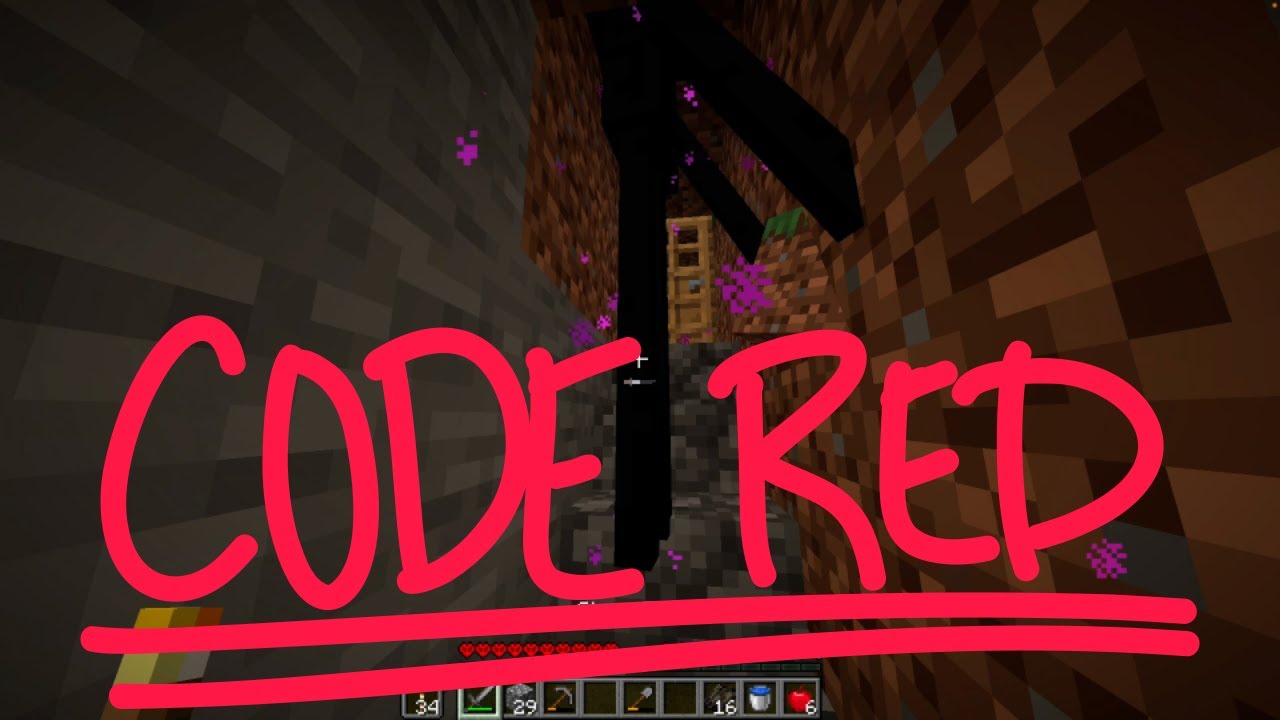ENDERMAN IN MY HOUSE AND I HIT IT ON ACCIDENT | hardcore mode day 9