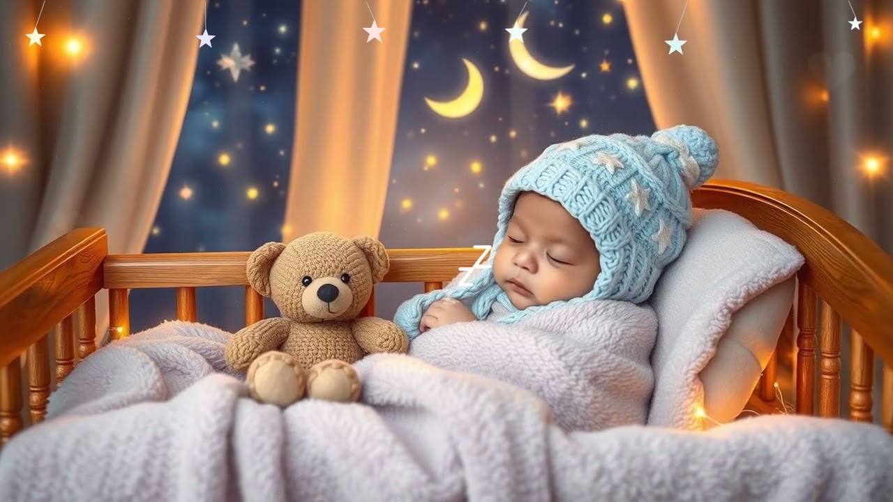 🌙 Rain & Warm Night 🌧️ Soothing Baby Sleep Sounds 💤