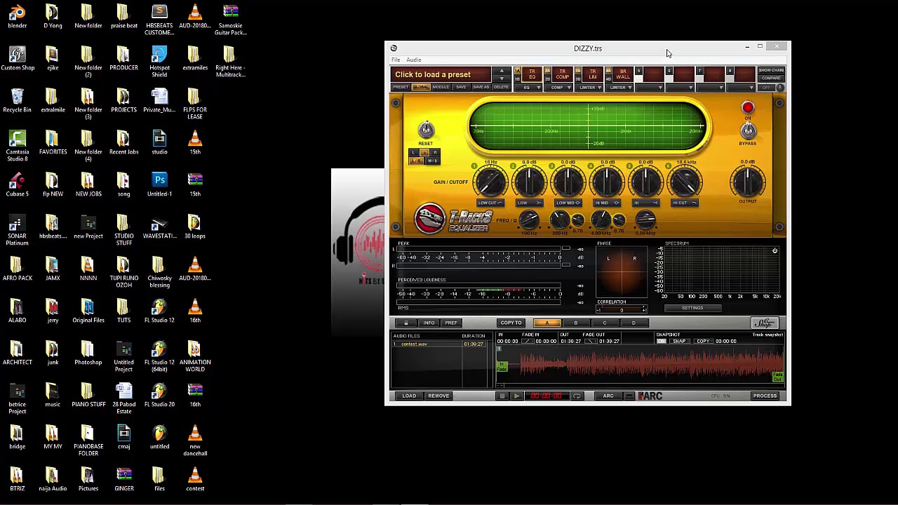Mastering with t-racks