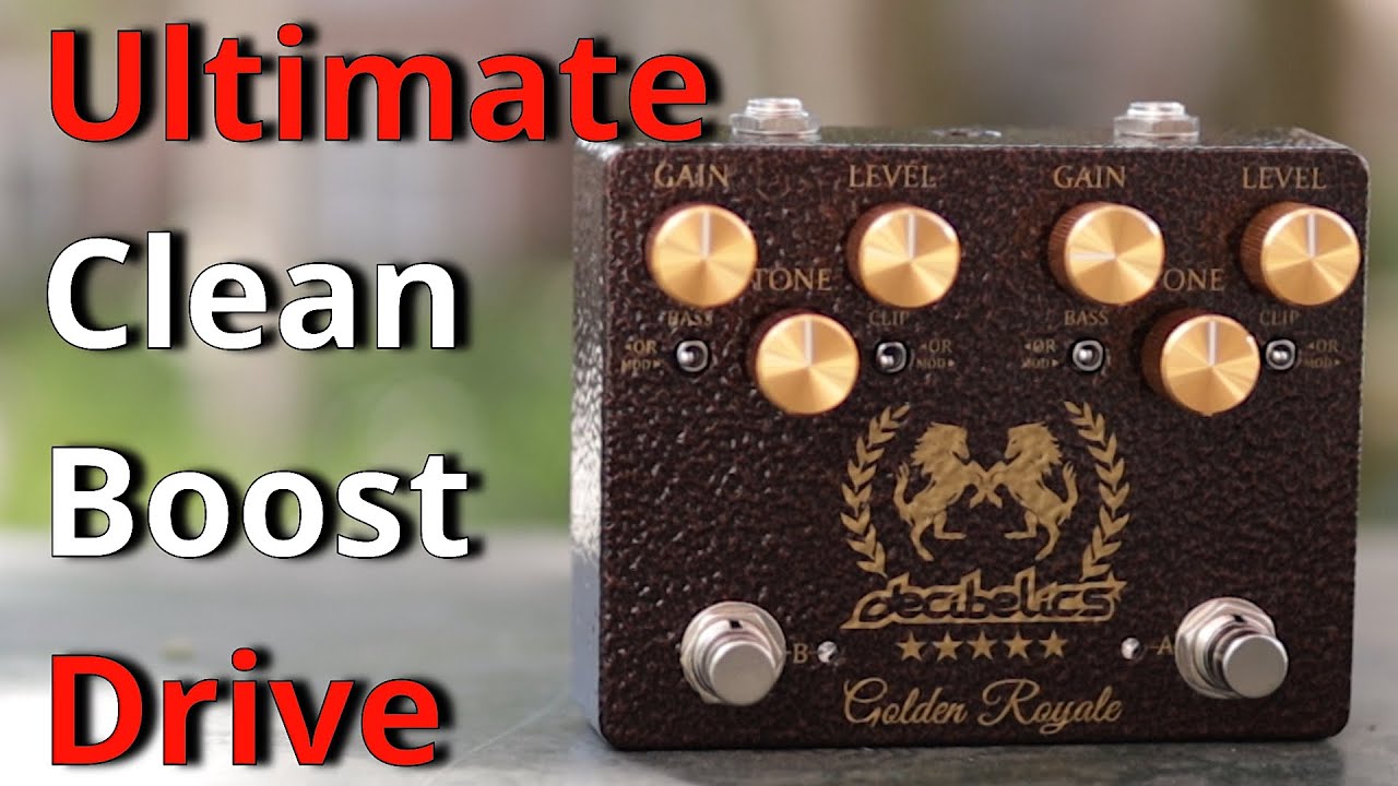 Decibelics Golden Royale : THE Best KLON Centaur Clone !