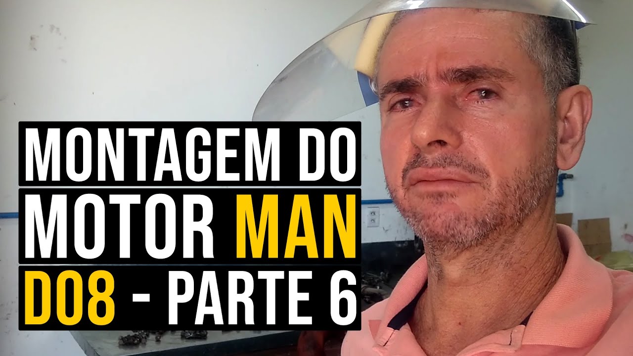 Montagem do motor Man D08 | Parte 6