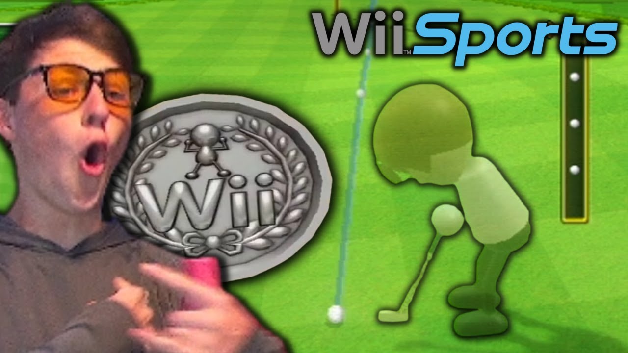 Getting all Silver Medals was harder than i thought (Wii Sports)