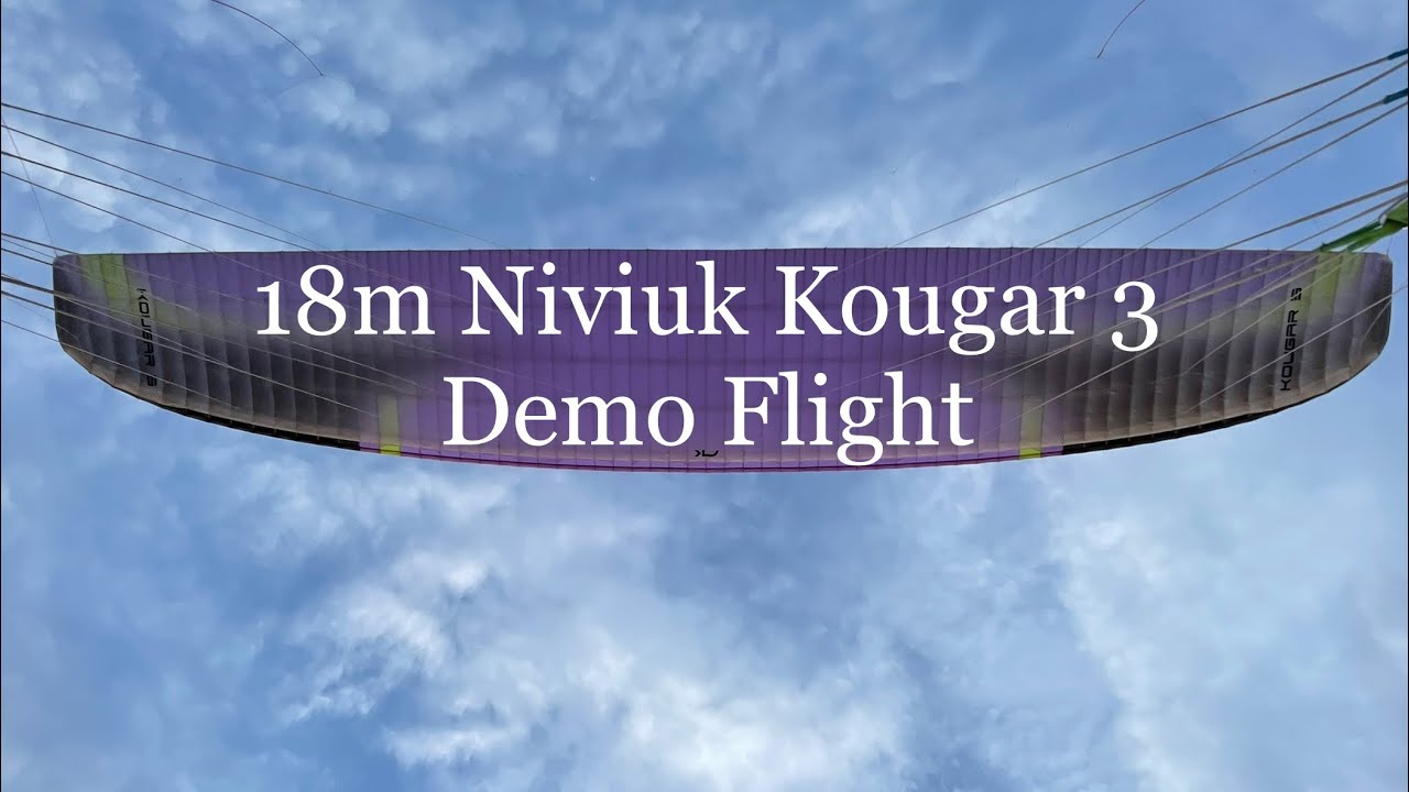 18m Niviuk Kougar 3 Demo Flight! Prineville, Oregon.