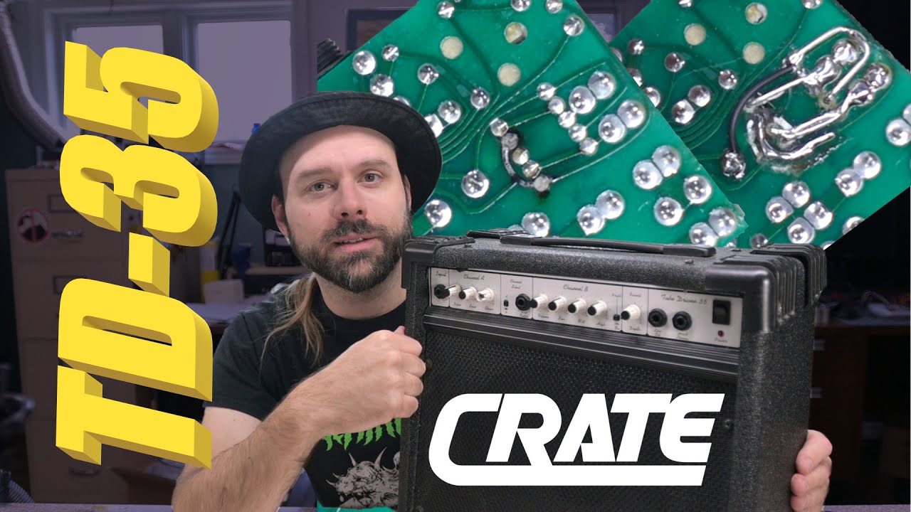 Ремонт блока питания Crate TD-35