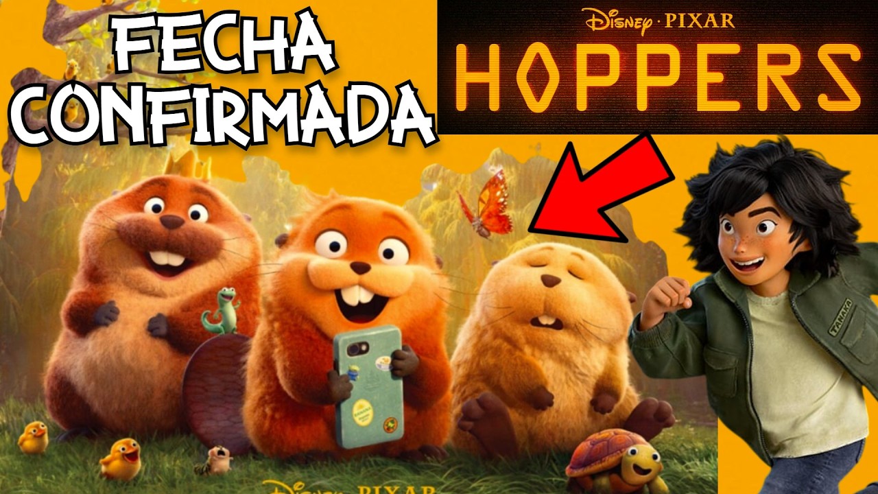 FECHA de ESTRENO de HOPPERS: OPERACIÓN CASTOR en LATINOAMÉRICA - TODAS sus FECHAS CONFIRMADAS PIXAR