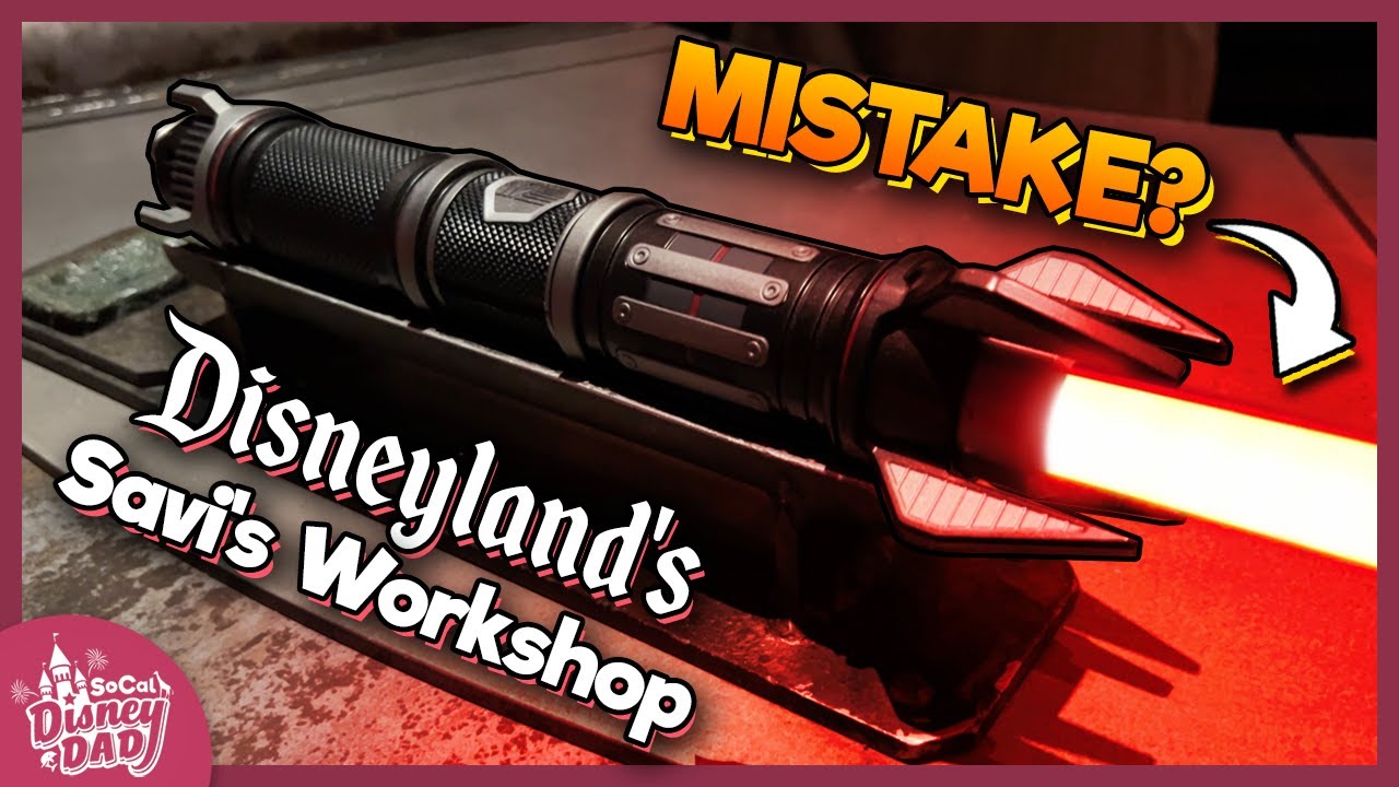 Is Savi's Workshop at Disneyland Worth It? | FULL Lightsaber Experience
