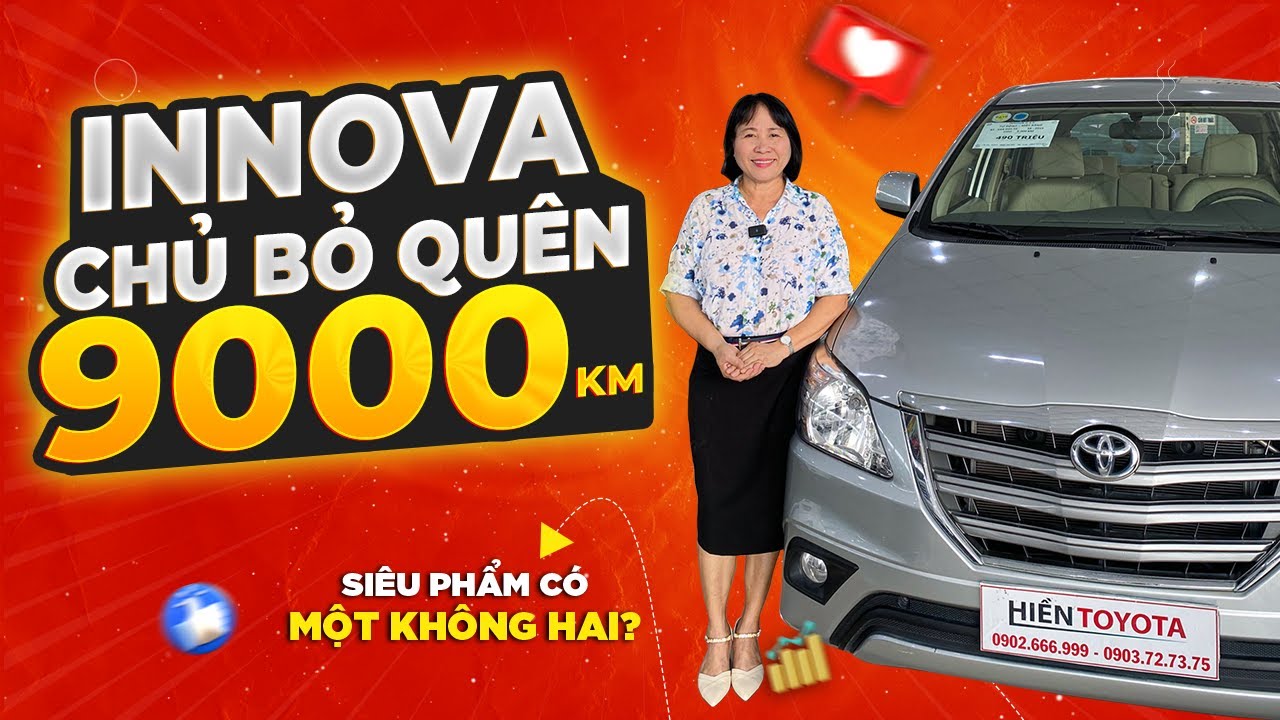 Innova 2015 chủ bỏ quên | Cập nhật loạt xe chủ lực Innova và Fortuner tại Hiền Toyota