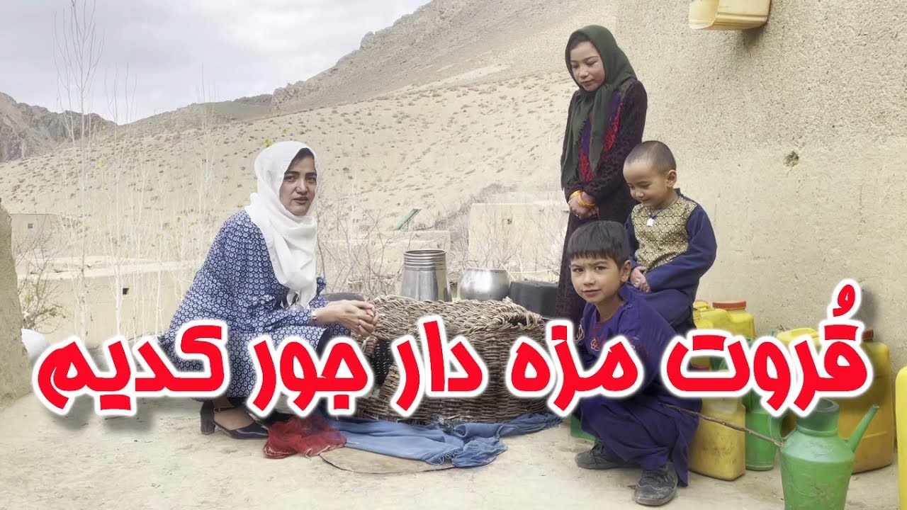 Vilage Life In Afghanistan 🇦🇫 | Making  delicious & tasty Qoroot from Milk of Animals and More...