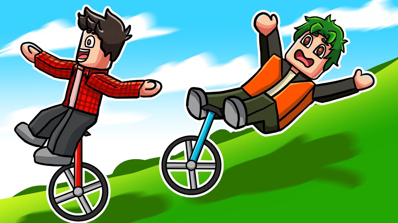 W DÓŁ NA UNICYKLU! | ROBLOX