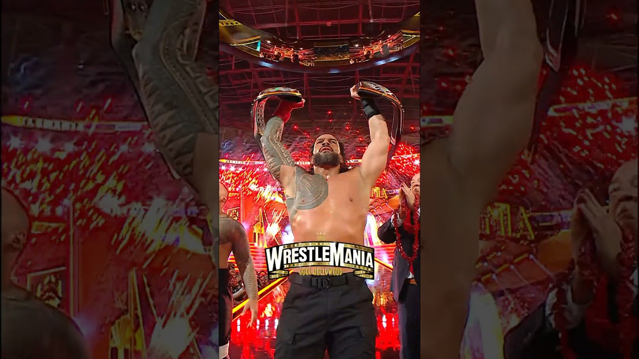 4️⃣0️⃣ YEARS of #WrestleMania in 4️⃣0️⃣ seconds!