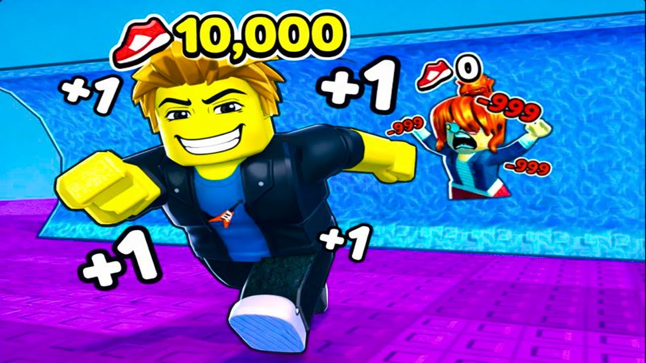 ROBLOX +1 Speed Per Step Tower Funny Moments (WORLD 2)