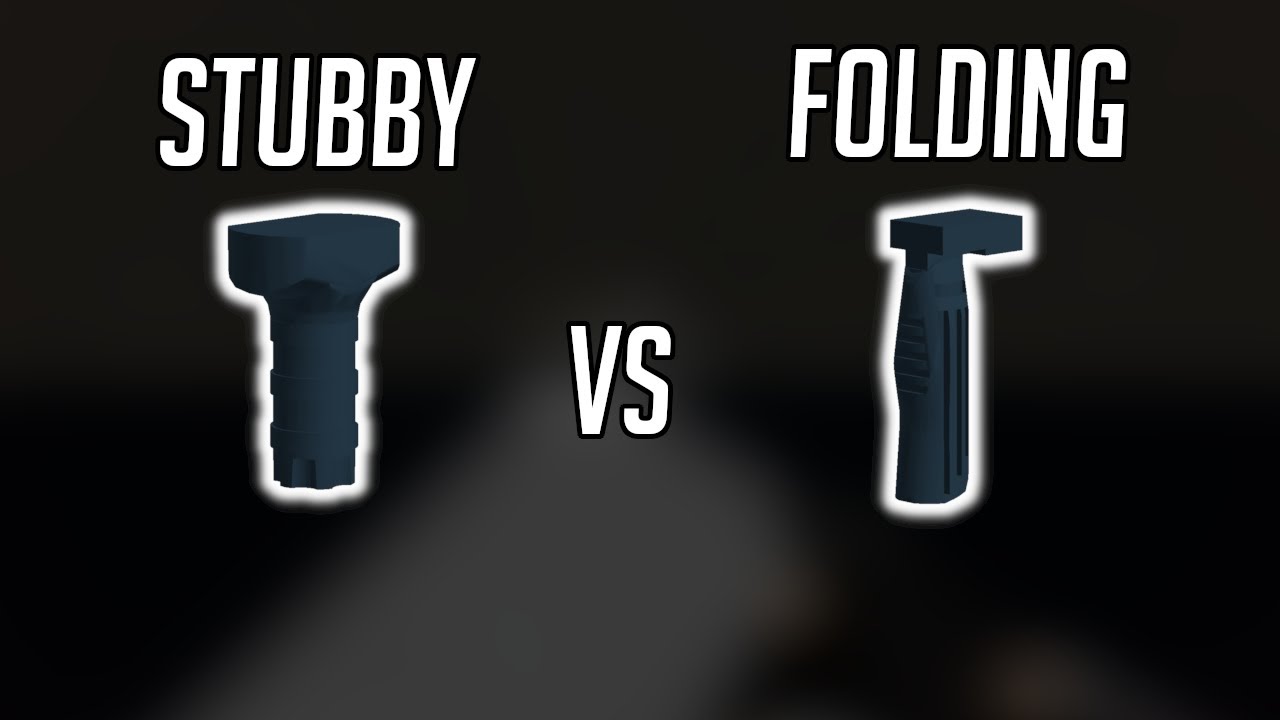 Stubby Grip vs Folding Grip (Phantom Forces)