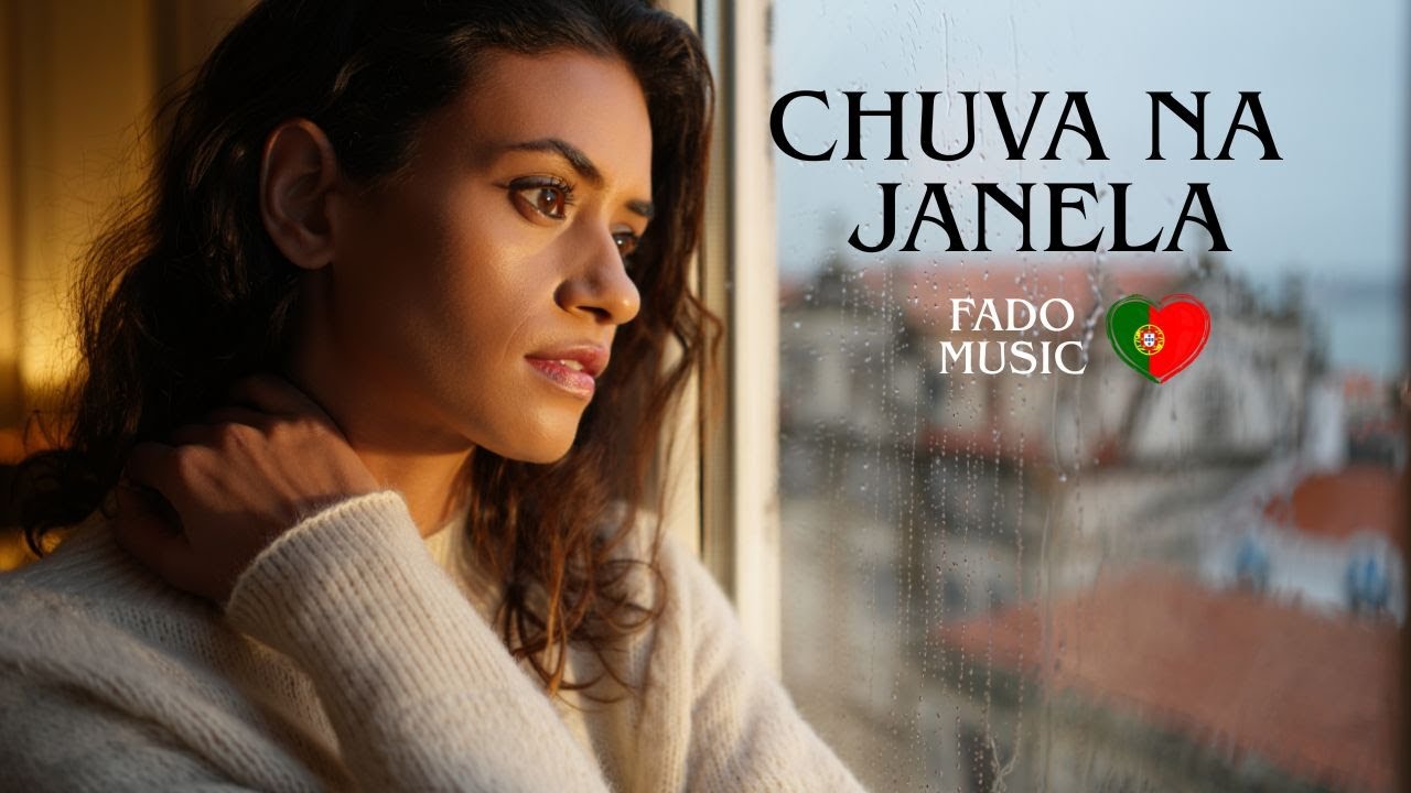 Chuva na Janela ☔ Original Fado (Female Vocals - Mariza Style) | Rain, Saudade & Lisbon's Soul 🇵🇹✨