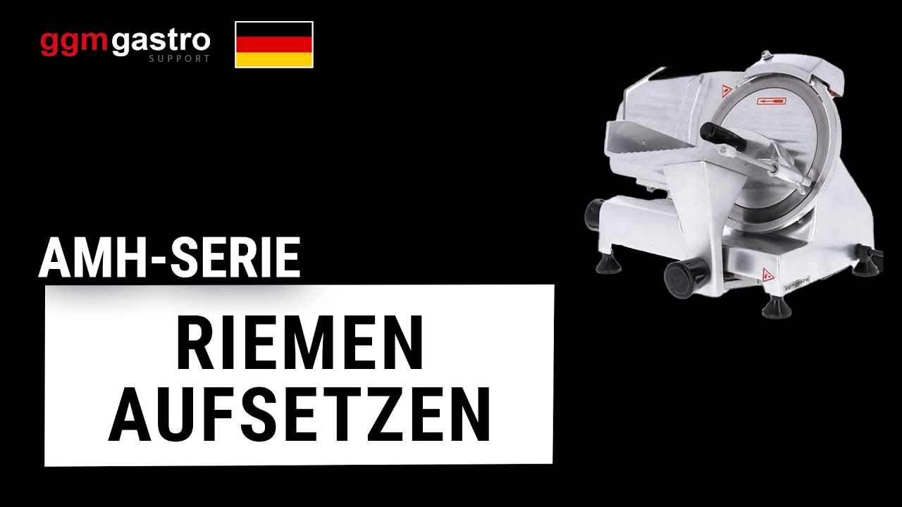 AMH-Serie Riemen aufsetzen