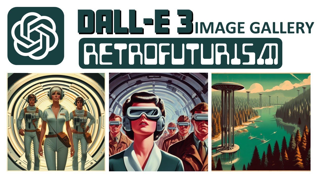 DALL-E 3 Retrofuturism Sci-fi Gallery