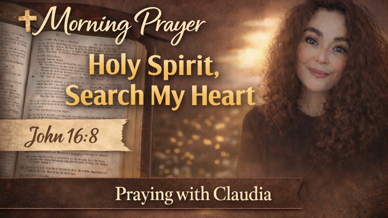 Morning Prayer for a Clean Heart | Holy Spirit Conviction (John 16:8)