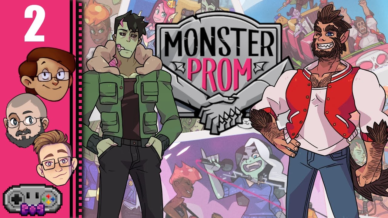 Let's Play Monster Prom Multiplayer Part 2 - Señor T