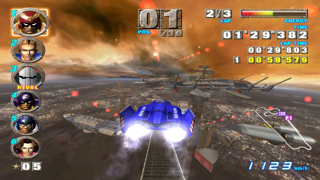 F-Zero GX (GC) walkthrough - Port Town 1