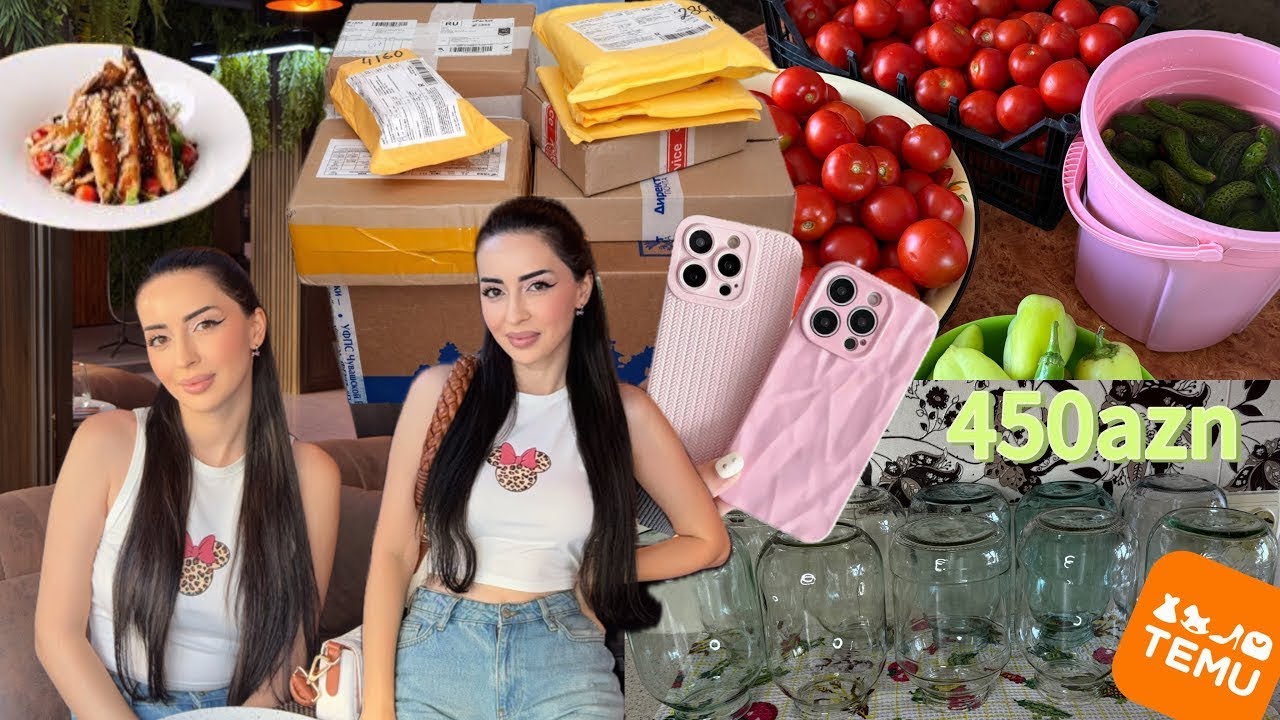 ОДЕЖДА НА ОСЕНЬ НА 300$ С TEMU 🧡 ЗАГОТОВКИ на зиму 🥒🍅 Vlog 