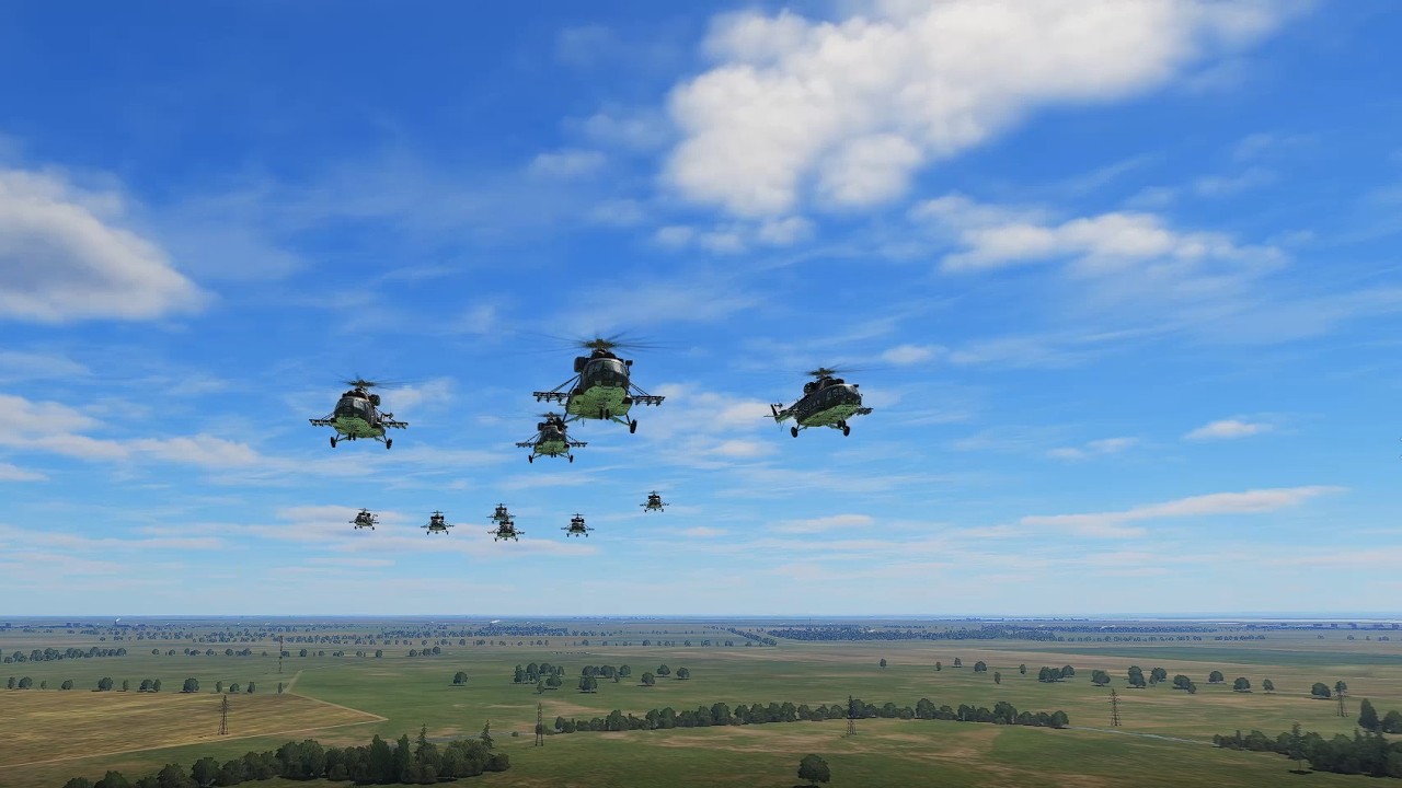 DCS World. Виртуальный воздушный Парад Победы 2026
