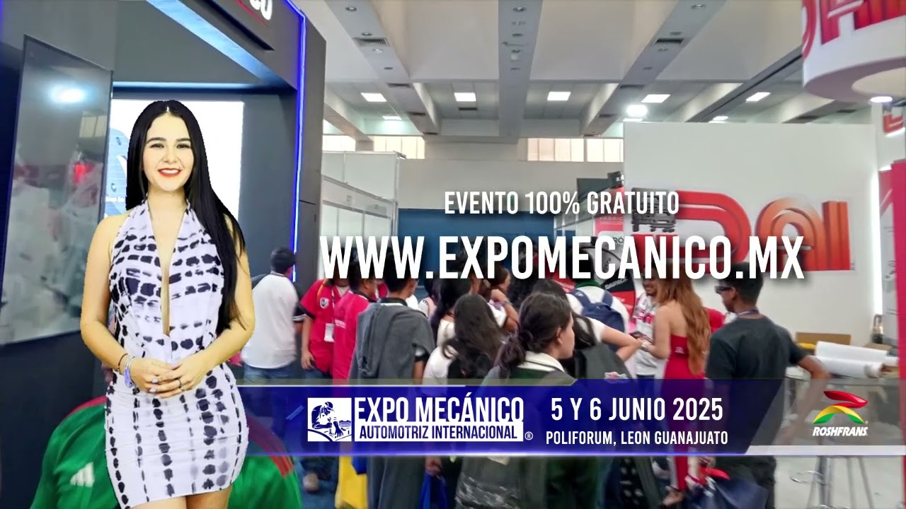 Invitación Expo Mécanico 2025 León GTO Jueves 5 de Junio