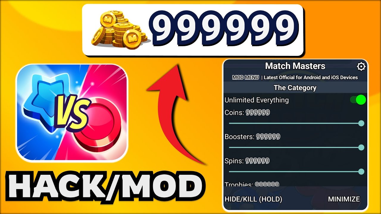 Match Masters Hack 2026: Get Unlimited Coins with Mod APK (iOS & Android Tutorial)