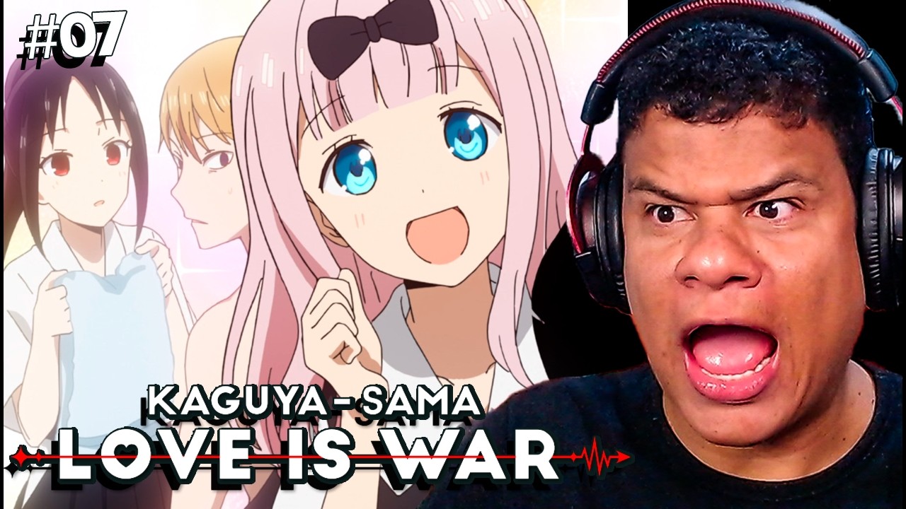 KAGUYA-SAMA 1X07 REACT!!