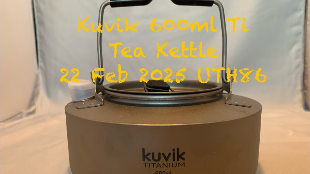 Kuvik 600mL Titanium Kettle UTH 86
