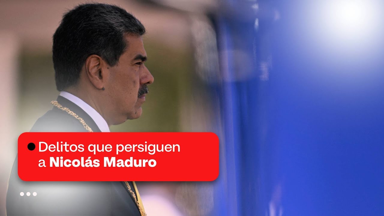 ¿De qué acusan a Nicolás Maduro en Estados Unidos?: narcotráfico y nexos con grupos armados