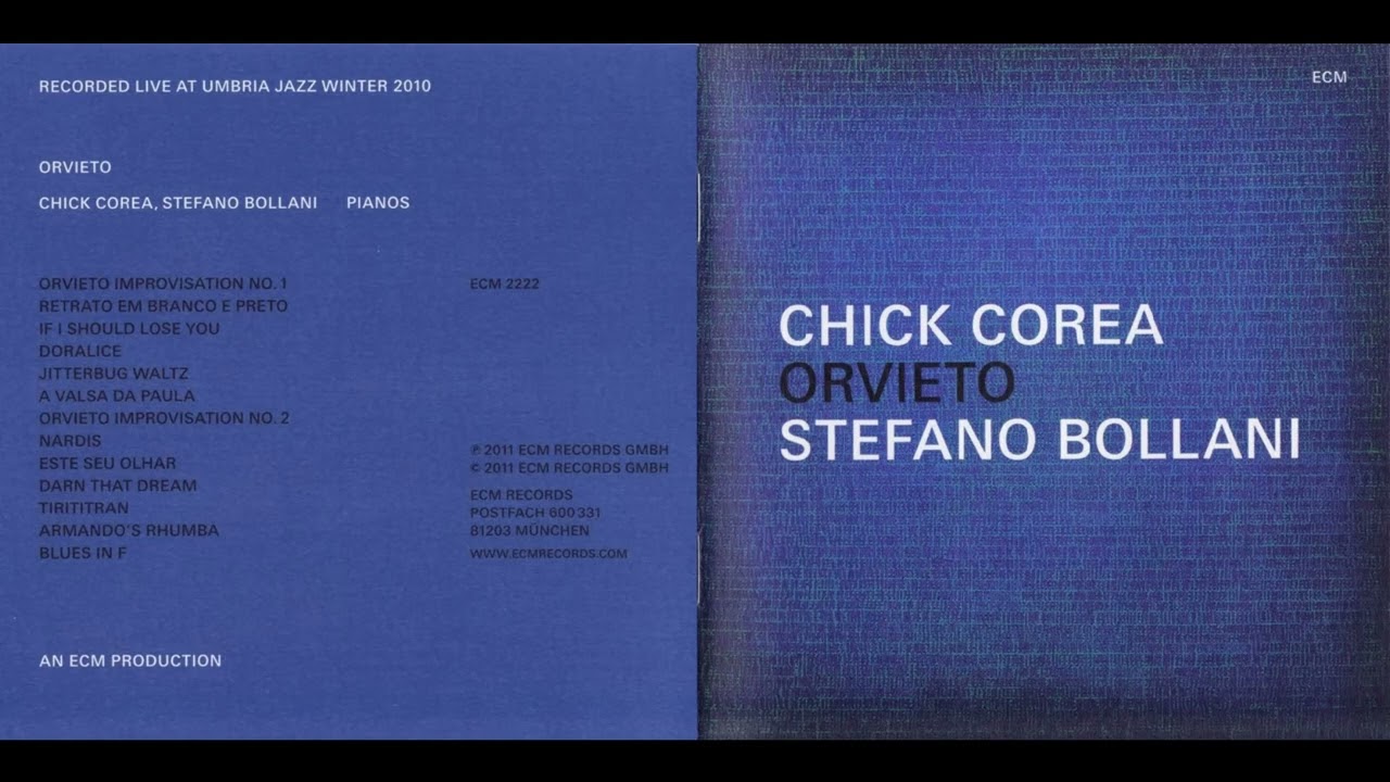 CHICK COREA, STEFANO BOLLANI...01. Orvieto Improvisation No. 1 - 02. Retrato Em Branco E Preto