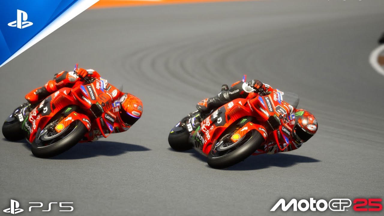 Gameplay Francesco Bagnaia Ricardo Tormo Circuit Valencia GP MotoGP 25 | PS5