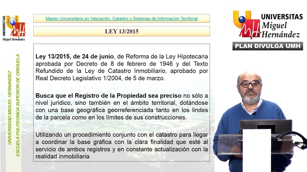 LA COORDINACIÓN CATASTRO-REGISTRO