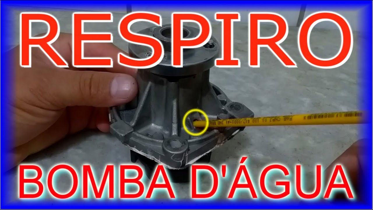 RESPIRO DA BOMBA D'ÁGUA
