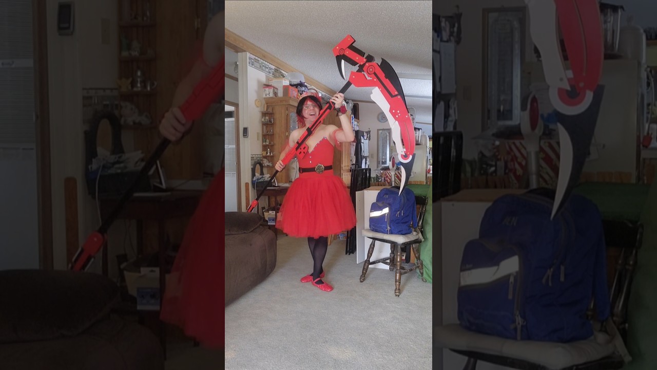 #rwby #rubyrosecosplay #ballet #ballerina #dance #cosplay #ackleyattack4427 #ackleyattacktv #shorts
