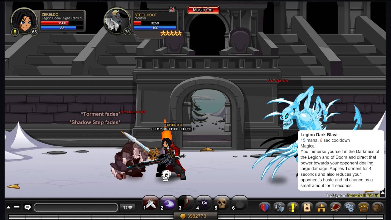 AQW Legion DoomKnight Class Guide