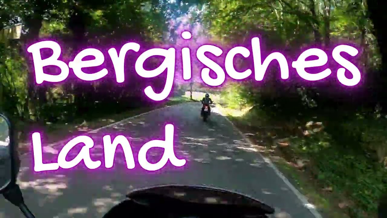 Motorrad Kurventour im Bergischen Land das perfekte Ziel f&uuml;r eine Motorrad Kurventour